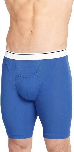 Jockey Men's Underwear Pouch 10" Midway Brief - 6 Pack, White, M in Saudi Arabia