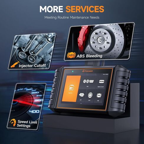 FOXWELL NT809 2024 أداة المسح ثنائية الاتجاه لجميع الأنظمة، تحديث WiFi مجاني لمدة 3 سنوات، 30+ إعادة تعيين، نزيف ABS/إعادة ضبط الزيت/ترميز الحاقن، أداة تشخيص الماسح الضوئي للسيارات، CAN-FD/DOIP، Android 9 in Saudi Arabia