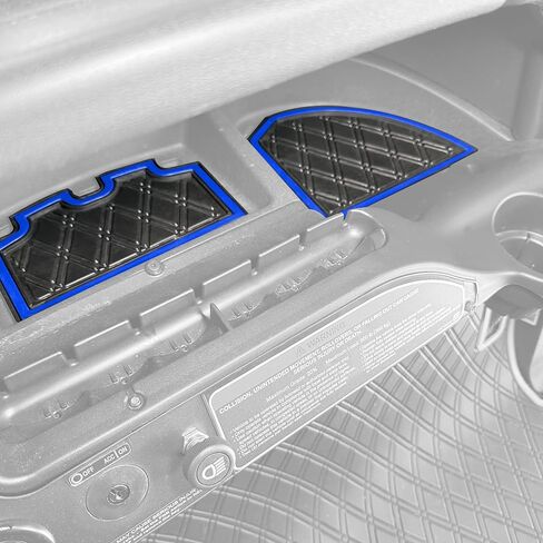 Xtreme Mats Dash Mats and Golf Cart Cubby Inserts for Club Car Precedent/Onward - GREY Trim - Surface Protection for Golf Car Dash Areas in Saudi Arabia