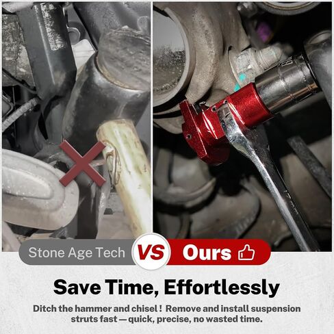 BILITOOLS Strut Spreader Tool, 2 Piece Suspension Tool Compatible with VW, Audi, BMW, Mini, Ford, Renault, ect. in Saudi Arabia