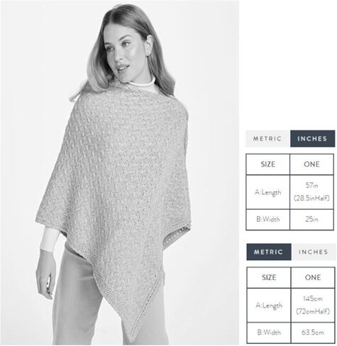 Aran Woollen Mills Supersoft Merino Wool Buttoned Irish Cape/Poncho in Kuwait