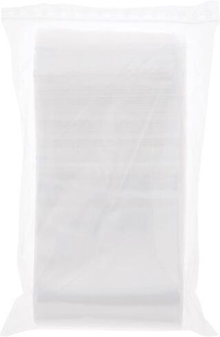 Plymor 5" x 12" (Pack of 100), 4 Mil Heavy Duty Zipper Reclosable Plastic Bags in Saudi Arabia