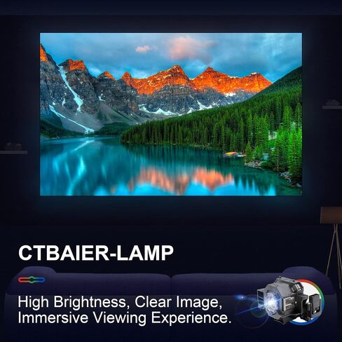 CTBAIER for Epson ELPLP91 Quality Replacement Projector lamp BrightLink 685Wi 695Wi PowerLite 680 685W 685Wi EB-680 EB-680S EB-685W EB-685Wi EB-685Ws EB-695Wi in Kuwait