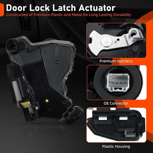 Door Lock Actuator,Front Left Driver Side Latch Assembly Compatible with Toyota 4Runner Camry Tundra RAV4 Sequoia,Lexus ES350 GS350 LS460 RX450h,Scion tC xB xD Replaces 69040-0C050,69040-06180,931-401 in Saudi Arabia