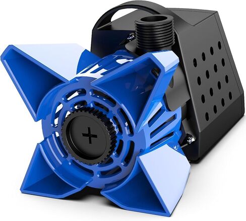 550GPH Submersible Water Pump, 25W Fountain Pump High Lift with 7.2 ft, Ultra Quiet Submersible Pump Fountain Water Pump for Pond Fountain, Fish Tank in Saudi Arabia