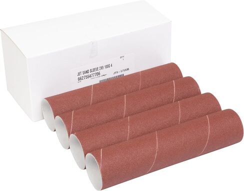 JET 1" x 9" Sanding Sleeves, 60 Grit (575916) in Saudi Arabia
