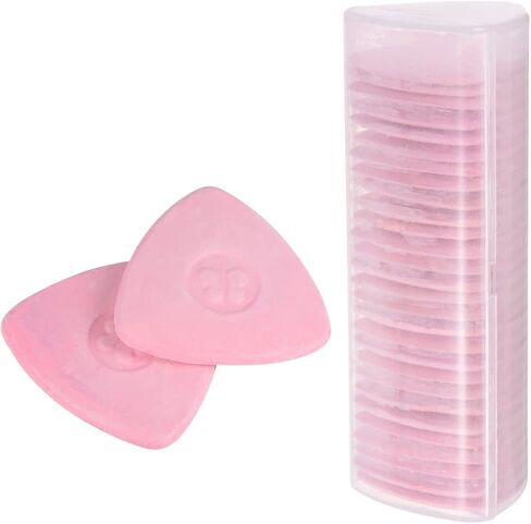 CoCud Triangle Tailors Chalk, Sewing Mark Chalks Sewing Fabric Chalk Markers Marking Tracing Tools Sewing Supplies Accessories - (Applications: for Quilting Sewing), White 30-Pieces in Saudi Arabia