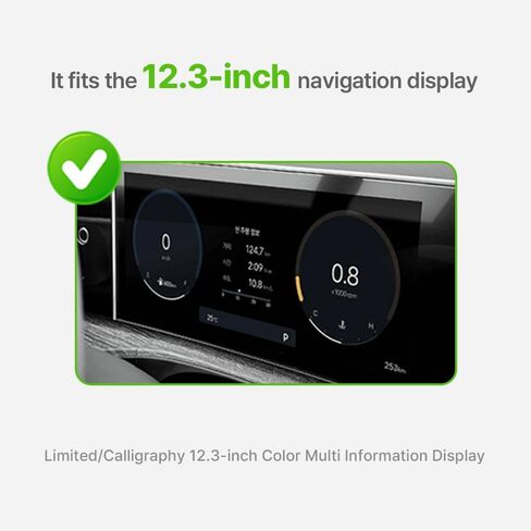 FICS Phone Holder Compatible with Hyundai Santafe 2024 of 4.2" Cluster. Santafe 2024 Accessories, Santafe 2024 Phone Mount, Santafe 2024 Customized Phone Holder in Saudi Arabia