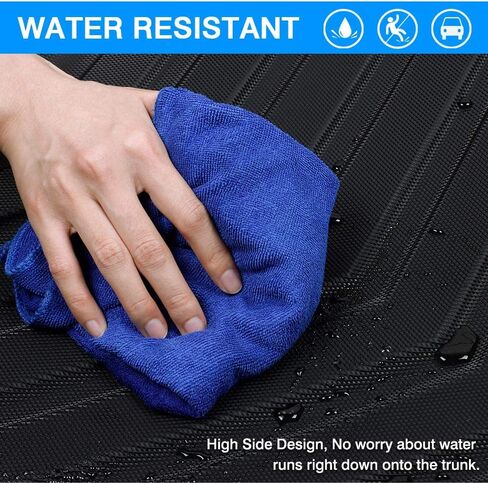 Cartist مخصص مناسب لسيارة Cargo Liner Jeep Cherokee 2014-2022 2023 جميع الأحوال الجوية مضادة للانزلاق بساط صندوق السيارة الخلفي مقاوم للماء TPE (ليس لسيارة Jeep Grand Cherokee) in Saudi Arabia