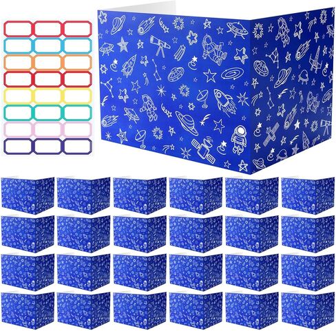 24 قطعة من مجلدات الخصوصية الملهمة من هارلون للطلاب، مقسم مكتب الفصل الدراسي، مجلدات الخصوصية المموجة الكبيرة، لوحات خصوصية كاريل لاختبار الطلاب تقلل من التشتيت (القرطاسية) in Kuwait