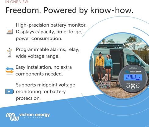 Victron Energy BMV-702 Battery Monitor (Grey) in Saudi Arabia