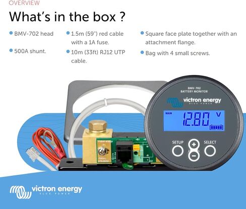 Victron Energy BMV-702 Battery Monitor (Grey) in Saudi Arabia