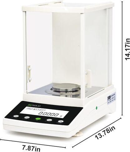 U.S. Solid USS-DBS48 0.1 mg Analytical Balance, 120g x 0.0001g, Automatic Internal Calibration Lab Electronic Balance, Electromagnetic Transducer in Saudi Arabia