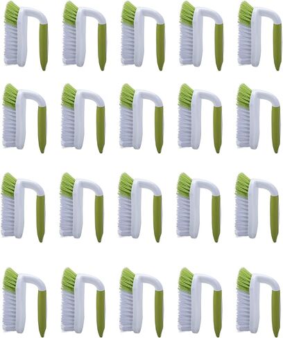 Scrub Brush, Heavy Duty Scrubbing Brushes for Cleaning with Comfortable Grip for Shower, Bathroom, Sink, Kitchen, Bathtub, Floor Cleaning, 2 Pcs in Kuwait