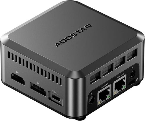 GEM12 AMD Ryzen 7 5825U(8C/16T,up to 4.5GHz), Mini Computer 16GB DDR4 RAM 5512GB M.2 SSD Graphics 8 core 2000 MHz,Support OCULINK 4K Display/HDMI+DP+Type-C in Saudi Arabia