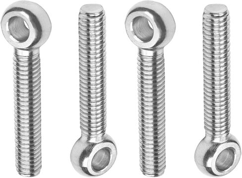 MroMax M6 x 20 مللي متر آلات الكتف سوينغ رفع مسمار بعروة 304 الفولاذ المقاوم للصدأ متري الموضوع 25 قطعة in Kuwait