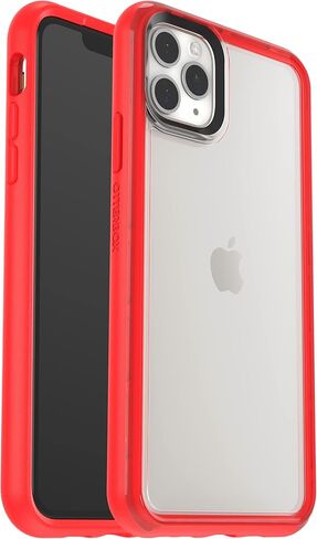 OtterBox - Clear iPhone 11 Pro Max Case (ONLY) - Scratch-Resistant Protective Phone Case, Sleek & Pocket-Friendly Profile (Black Crystal) in Saudi Arabia