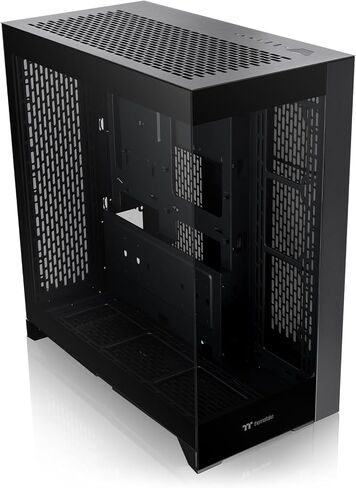 Thermaltake CTE C750 TG ARGB E-ATX Full Tower with Centralized Thermal Efficiency Design; 3x140mm CT140 ARGB Fans Pre-Installed; Tempered Glass Front & Side Panel; CA-1X6-00F1WN-01; Black in Saudi Arabia