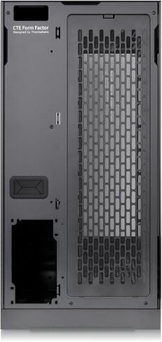 Thermaltake CTE C750 TG ARGB E-ATX Full Tower with Centralized Thermal Efficiency Design; 3x140mm CT140 ARGB Fans Pre-Installed; Tempered Glass Front & Side Panel; CA-1X6-00F1WN-01; Black in Saudi Arabia