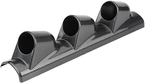 Gauge Holder Bracket,Universal Carbon Fiber Racing Sport Meter Gauge Pillar Mount Pod Holder Bracket Gauge Holder (Single Hole) in Saudi Arabia