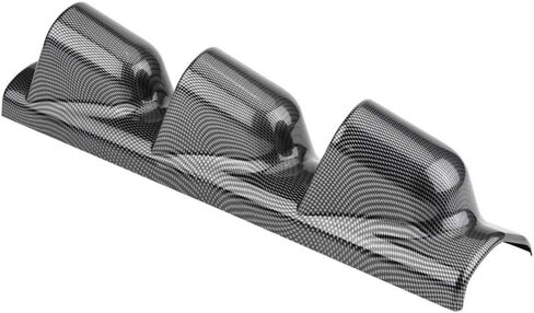 Gauge Holder Bracket,Universal Carbon Fiber Racing Sport Meter Gauge Pillar Mount Pod Holder Bracket Gauge Holder (Single Hole) in Saudi Arabia