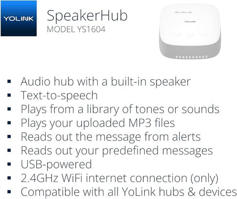 YoLink LoRa Smart Outdoor Contact Sensor & Hub Starter Kit: Hub, (2) Gate & Shed Door Sensors, Contact-Closure Sensor, Email/SMS/Push Alerts, 1/4 Mile Open Air Range, Alexa, IFTTT, Home Assistant in Saudi Arabia