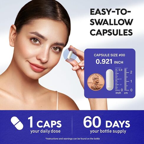 Cortisol Supplement - 13-in-1 Hormone Balance for Women 600 mg - Made in USA Supplement - Mood, Focus, Sleep Support - Vegan, Non-GMO, Natural Pills - 60 Capsules, 2 Month Supply in Kuwait