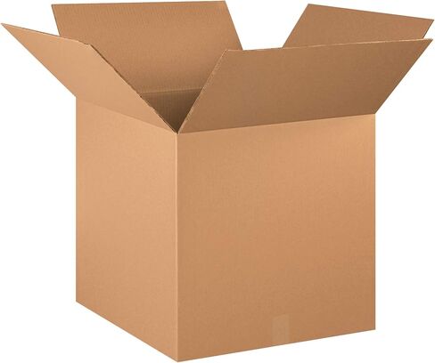 BOX USA 20x20x24 Corrugated Boxes, Medium, 20L x 20W x 24H, Pack of 10 | Shipping, Packaging, Moving, Storage Box for Home or Business, Strong Wholesale Bulk Boxes in Saudi Arabia