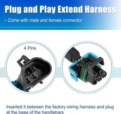 X AUTOHAUX 2pcs Oxygen O2 Sensor Header Extension Harness for Chevrolet Camaro 2010-2013 for Chevrolet Corvette 2006-2013 in Saudi Arabia