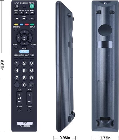 RM-YD080 Replacement Remote Control for Sony TV KDL-42EX440 KDL-40BX451 KDL-40BX450 KDL-46BX451 KDL-22EX350 KDL-32EX340 KDL-42EX441 KDL-46BX450 KDL22EX350 KDL32EX340 KDL42EX441 KDL42EX440 in Saudi Arabia