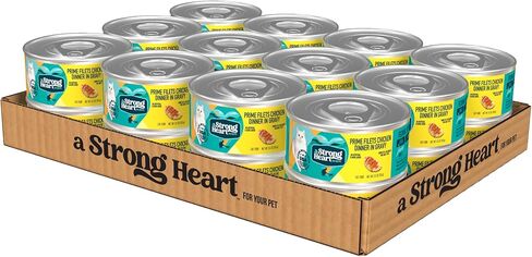 A Strong Heart Cat Food Dinner Variety Pack, Mixed Textures, 32pk in Saudi Arabia