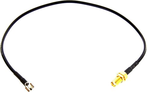 MPD الرقمية أندرو Commscope CNT100/LL100 كابل محوري TS-9 الزاوية اليمنى إلى موصلات الحاجز الإناث N، 3G 4G GMS LTE محول الأقمار الصناعية ضفيرة مزدوجة محمية كابل محوري هوائي محول (12in) in Kuwait