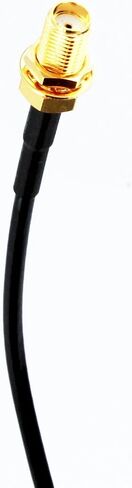 MPD الرقمية أندرو Commscope CNT100/LL100 كابل محوري TS-9 الزاوية اليمنى إلى موصلات الحاجز الإناث N، 3G 4G GMS LTE محول الأقمار الصناعية ضفيرة مزدوجة محمية كابل محوري هوائي محول (12in) in Kuwait