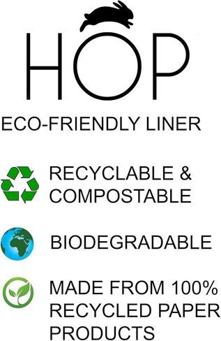 HOP Rabbit Litter Box, Less Mess Designed for Rabbits/Bunnies. Includes Built-in and Removable Hay Feeder and Cover. Dishwasher Safe and BPA-Free. Cat, Guinea Pig and Chinchilla Friendly Too. in Kuwait