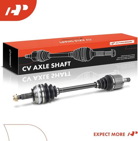 A-Premium CV Axle Shaft Assembly Compatible with Acura EL 1997-2005 & Honda Civic 1988-1995, Civic del Sol 1993-1997, CRX, 1.5L 1.6L 1.7L, Front Left Driver Side, Replace# 66-4060, 44011S04010 in Kuwait