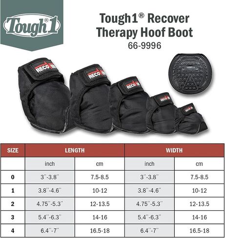 Tough 1 Recover Therapy Hoof Boot 4 in Saudi Arabia