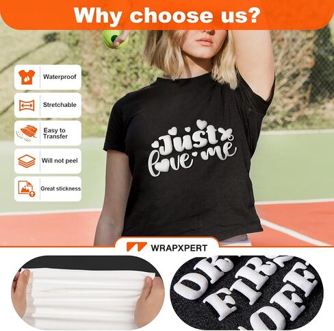 WRAPXPERT Puff Vinyl Khaki Green 3D Puff Vinyl Heat Transfer 10" x5ft Puffy HTV Vinyl Puff Iron on Vinyl Roll for Shirts Heat Press in Kuwait