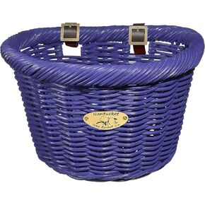 Nantucket Bicycle Basket Co. Cruiser Adult D-shape Basket, Honey in Kuwait