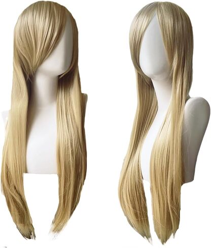 Yutniverse 32 بوصة شعر مستعار أبيض مع الانفجارات مع الشريط الأبيض الباروكات للنساء مع قفاز مستقيم طويل شعر مستعار أبيض شعر مستعار تأثيري للنساء فتاة شعر مستعار الاصطناعية الطرف مع مقطع الشعر in Kuwait