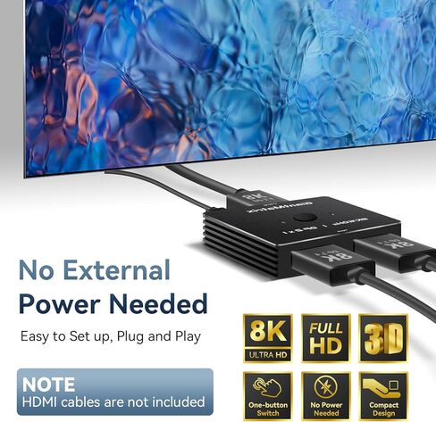 HDMI 2.1 الفاصل 1 في 4 خارج 4k 120hz صندوق مزامنة الضوء 1 في 4 خارج hdmi الفاصل 4k 120hz PS5 4 طريقة مقسم hdmi 1 في 4 خارج 4k 120hz hdmi الفاصل 1 في 4 خارج 4k 120hz PS5 VRR HDR10 + HDCP2.3 Daoistek in Saudi Arabia