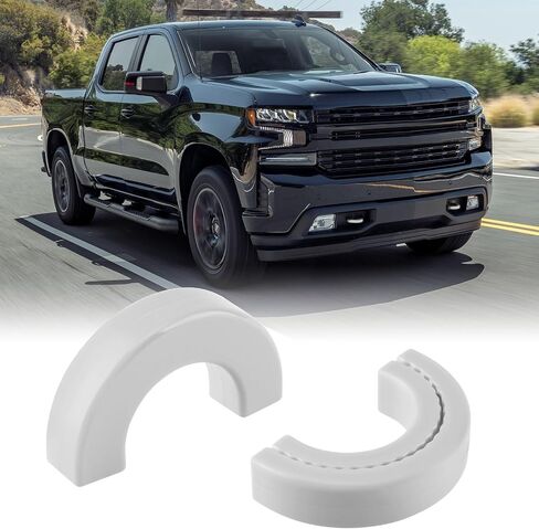 Tow Hook Covers Fit for Chevy Silverado 1500 2007-2024, Hitch Cover Front Customized Car Tow Hooks Compatible with Chevrolet Silverado 1500 Accessories 2007-2024 (Red) in Saudi Arabia