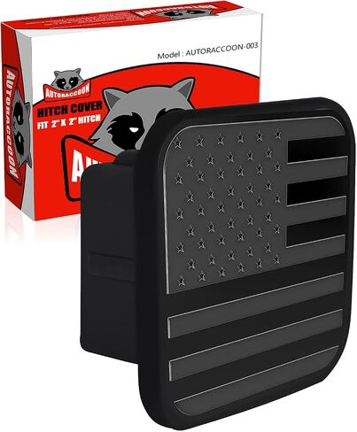 Hitch Cover Fits for 2-inch Hitch，Trailer Hitch Cover Tube Plug Insert, Car Exterior Accessories, Receiver Tube Hitch Plug (Light Gray) in Saudi Arabia