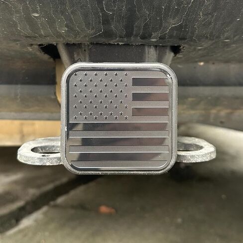 Hitch Cover Fits for 2-inch Hitch，Trailer Hitch Cover Tube Plug Insert, Car Exterior Accessories, Receiver Tube Hitch Plug (Light Gray) in Saudi Arabia