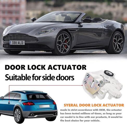 SYERAL Power Door Lock Actuator 72115-S5A-003 72115-S84-A01 Front Right Passenger Side Door Latch Compatible with Honda 1998-2002 Accord, 2001-2005 Civic, 2002-2006 CR-V, 2000-2006 Insight in Saudi Arabia