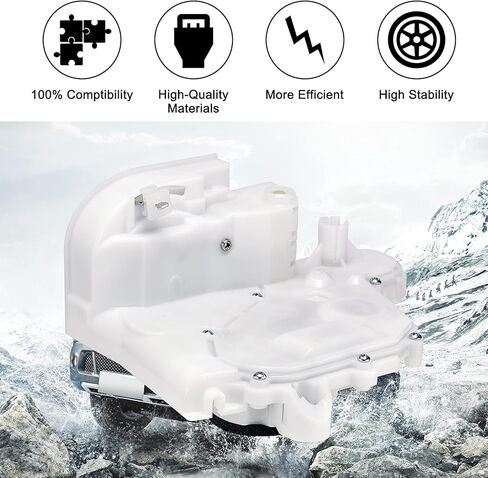 SYERAL Power Door Lock Actuator 72115-S5A-003 72115-S84-A01 Front Right Passenger Side Door Latch Compatible with Honda 1998-2002 Accord, 2001-2005 Civic, 2002-2006 CR-V, 2000-2006 Insight in Saudi Arabia