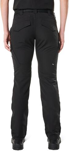 5.11 Tactical Women's Fast-Tac Cargo Pockets Professional Uniform Pants, Style 64419, Black, 10/Long in Saudi Arabia