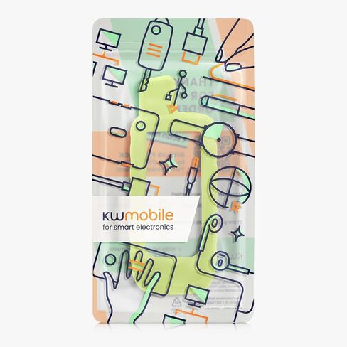 حافظة kwmobile متوافقة مع Garmin GPSMAP 66sr / GPSMAP 67 - نظام الملاحة GPS للهاتف غطاء حماية ناعم من السيليكون - برتقالي in Kuwait