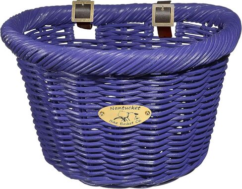 Nantucket Bicycle Basket Co. Cruiser Adult D-shape Basket, Honey in Kuwait