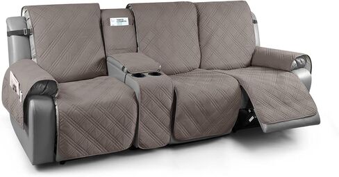 TAOCOCO 100% Waterproof Dog Sofa Cover Reversible Chaise Cushion Cover for Dogs Pet Couch Cover for Sectional Sofa U Shape Sofa Furniture Protector, 40x50 Inch (Pack of 1)(Chaise, Dark Grey)… in Kuwait