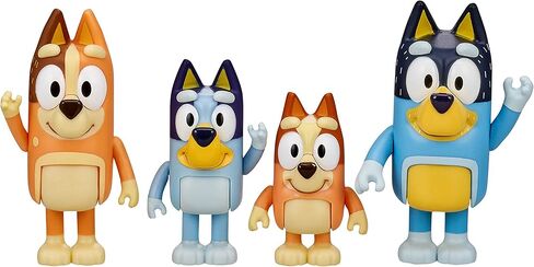 Bluey Celebration Home، ساعد في الاحتفال بعيد الميلاد، مع 11 قطعة لعب من الأثاث والإكسسوارات القابلة للإزالة، بالإضافة إلى مجسم حصري مقاس 2.5 بوصة in Kuwait
